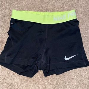 Nike pro shorts